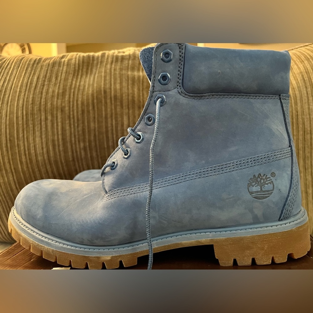 Men’s Blue Timberlands